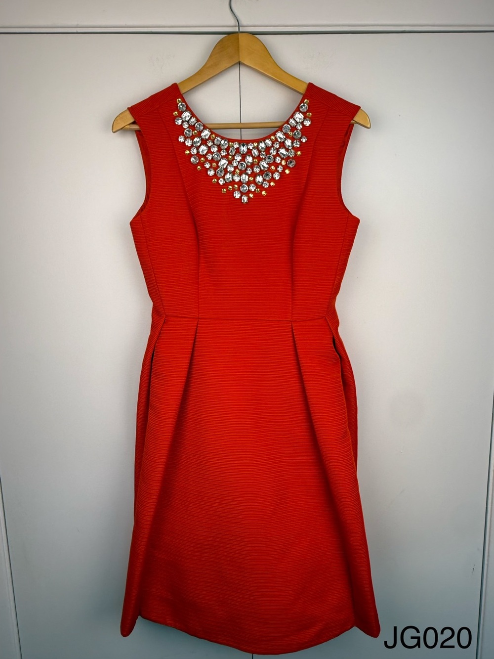 Kate Spade Embellished Cambria Dress Red Size 4